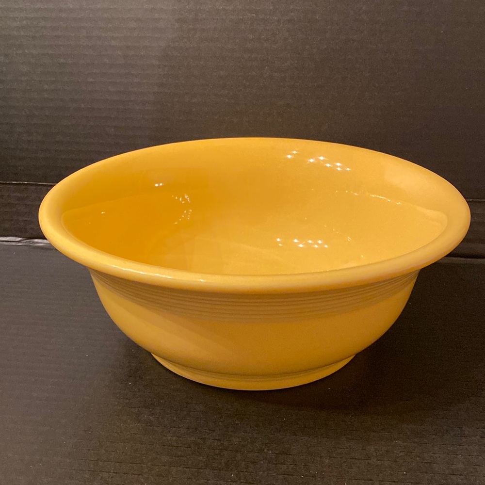 Fiesta Yellow 9.25” Bowl